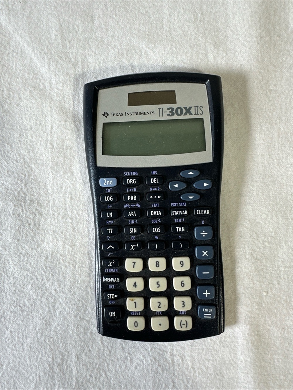 Texas Instruments TI-30XIIS Scientific Calculator Black/Blue Accents